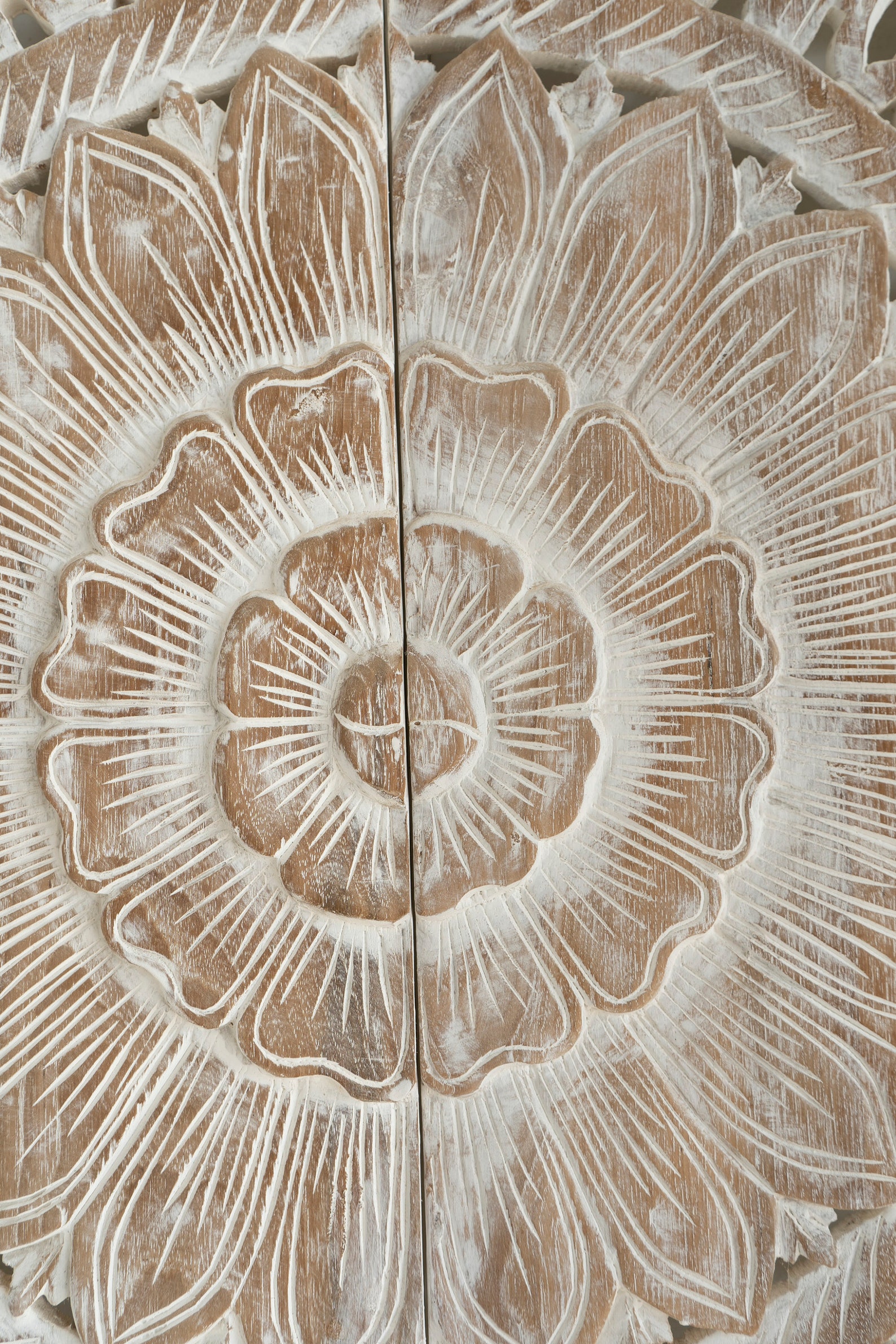 Hand Carved Wooden Bedhead Wall Art for King Size Headboard Etsy