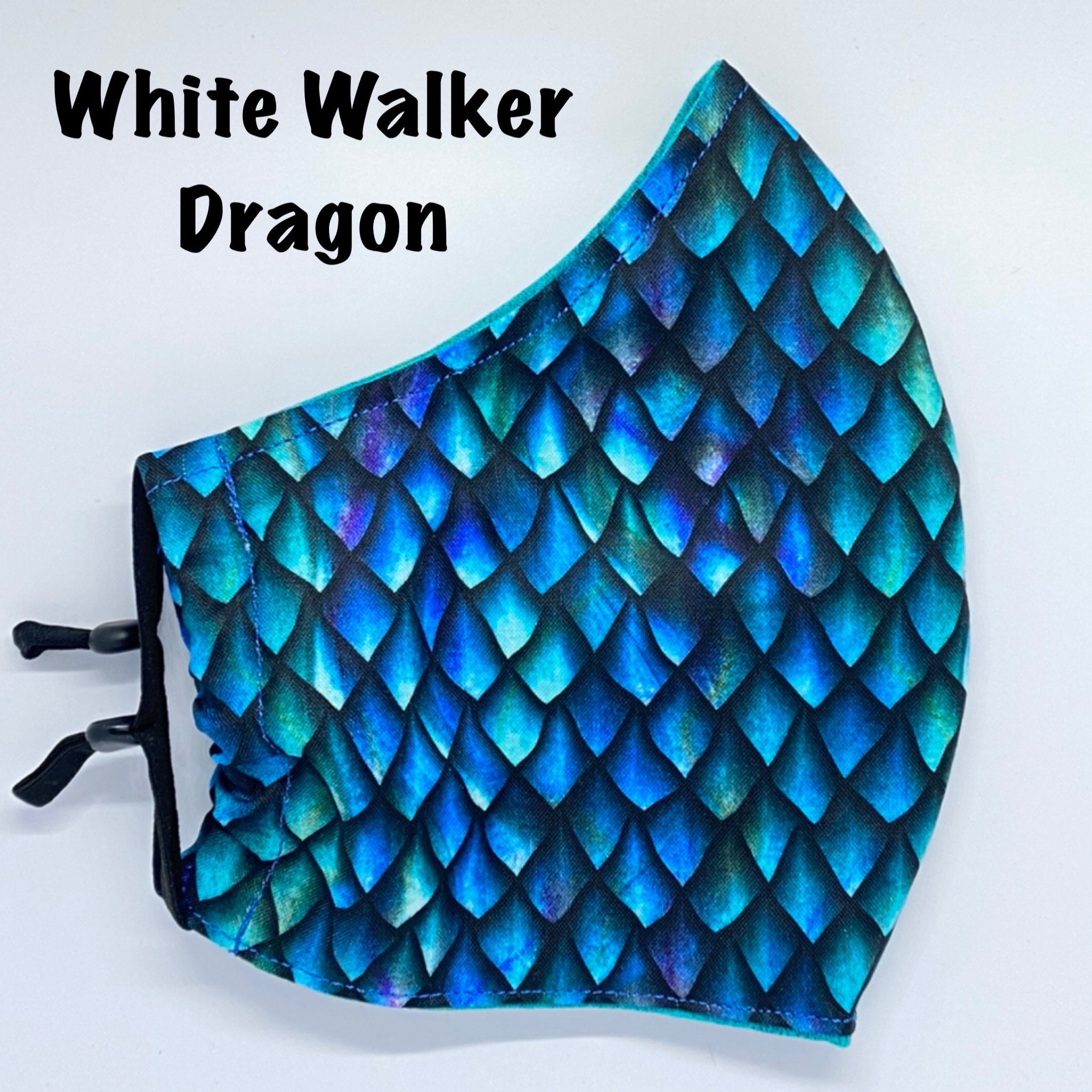 Dragon Scales Face Masks Various Prints and Sizes Game of Etsy