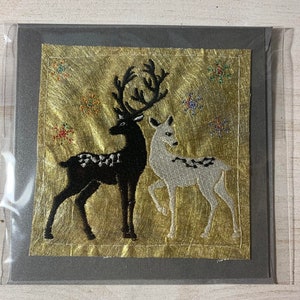 Embroidered Greeting Cards