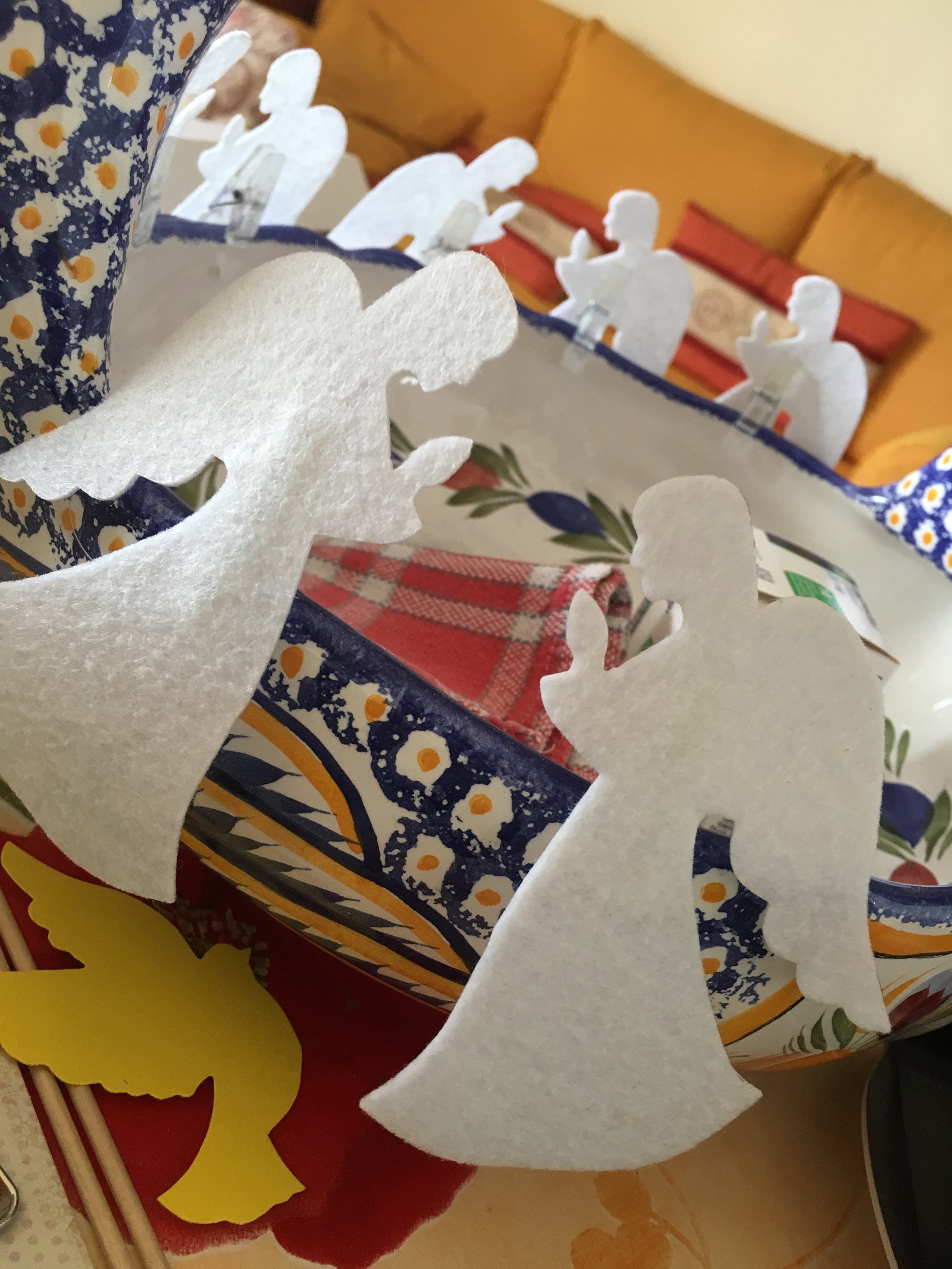 Anges en Feutrine | 10 Pièces