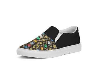 Women's Slip-On Canvas Shoe ethiopian tilet