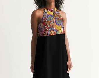 Women's Halter Dress ethiopian mesb