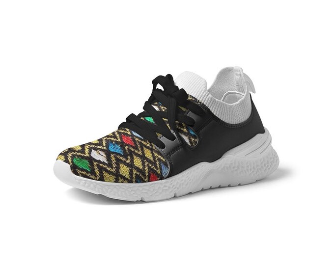 Women's Two-Tone Sneaker ethiopian tilet