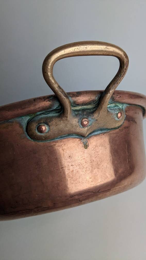 French Antique Copper. Jam Pan. Pot. Rustic. Provincial XIX Etsy