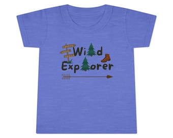 Camiseta para niños Explorador salvaje