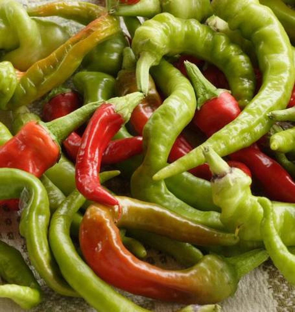 20 Seeds Pepperoncini Pepper SeedsRare Italian HeirloomNON Etsy