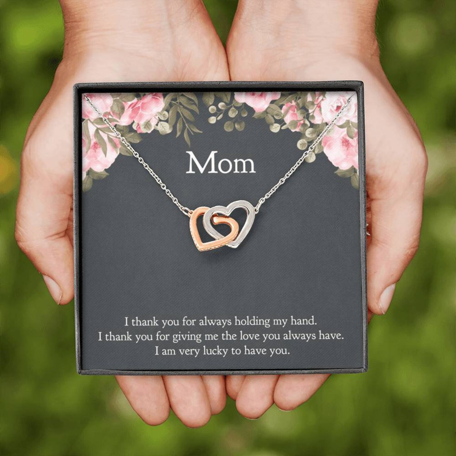Thank you Mom Gift Thankful message My mother is the Best Etsy