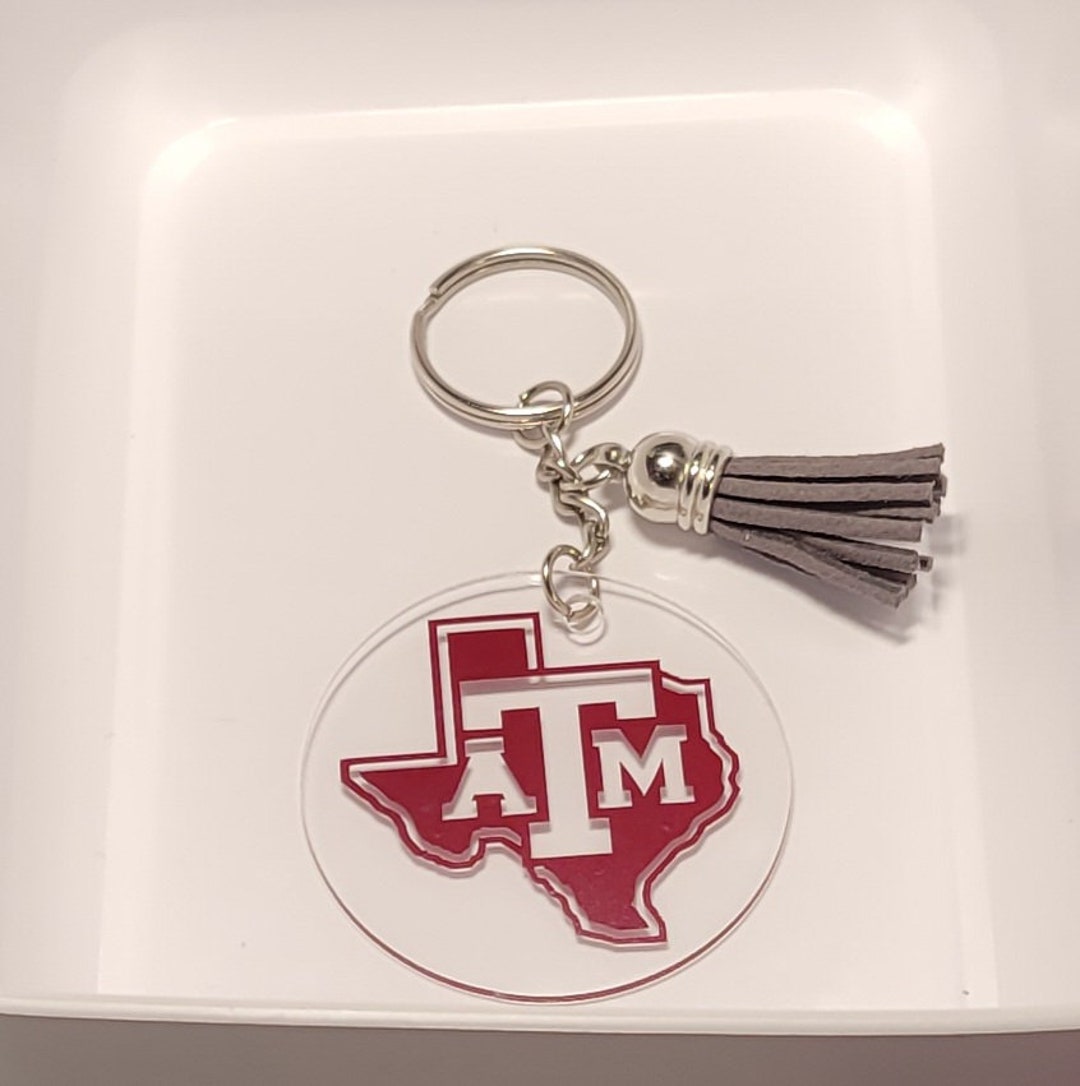 Texas A and M Keychain - Etsy