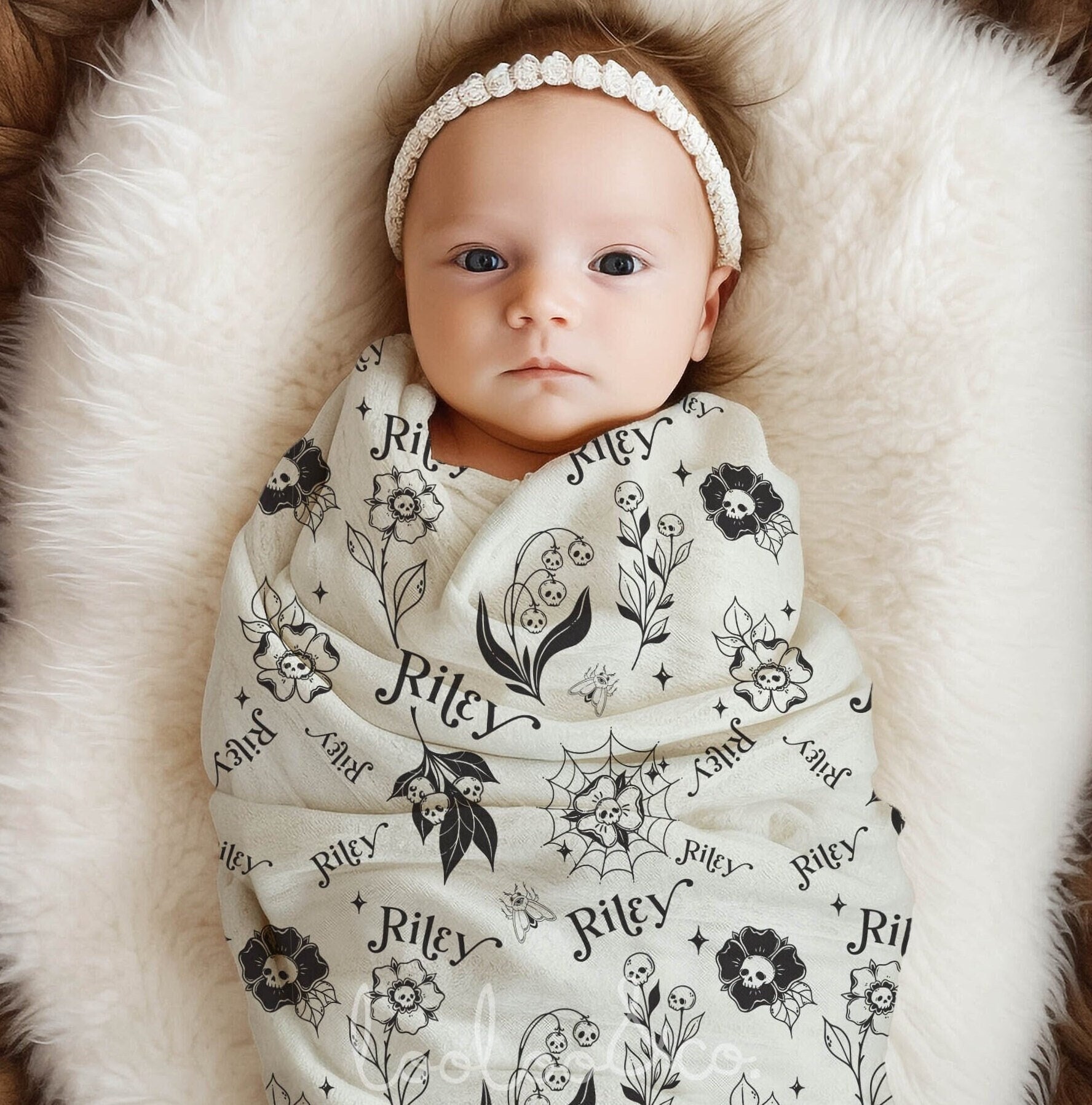 Botanical Swaddle Etsy