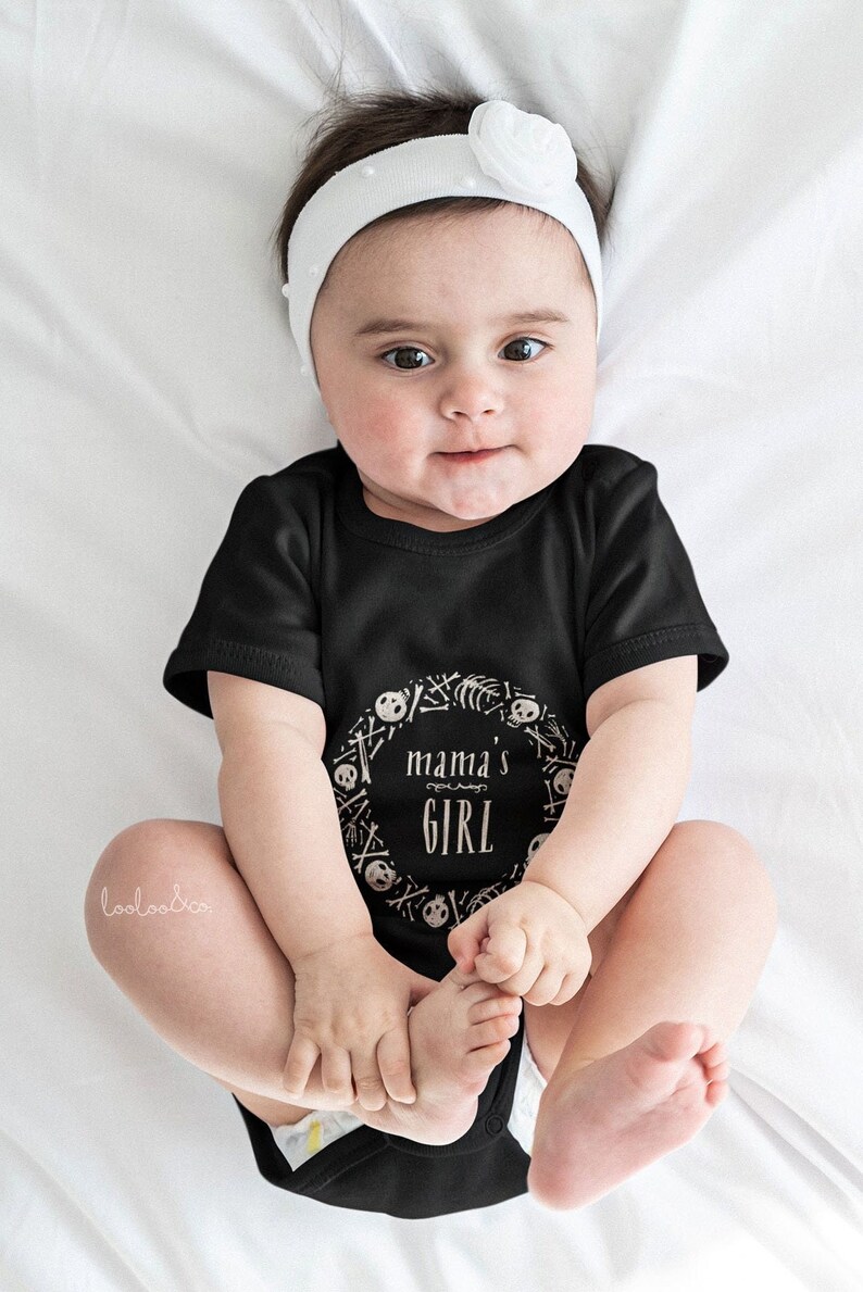 Mama's Girl Baby Bodysuit Mom's Girl Infant Girl Etsy