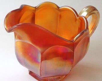 Antique Northwood Carnival Glass Creamer