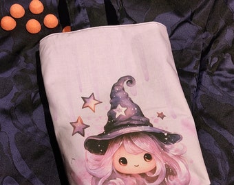 Sac à Bonbons Panier Tote Bag Halloween personnalisés