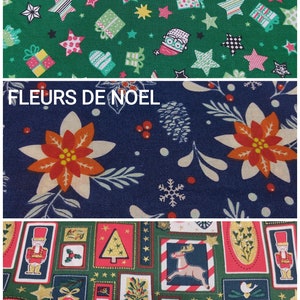 Sacs cadeaux Pochons de Noël en tissu Zéro Déchet image 3