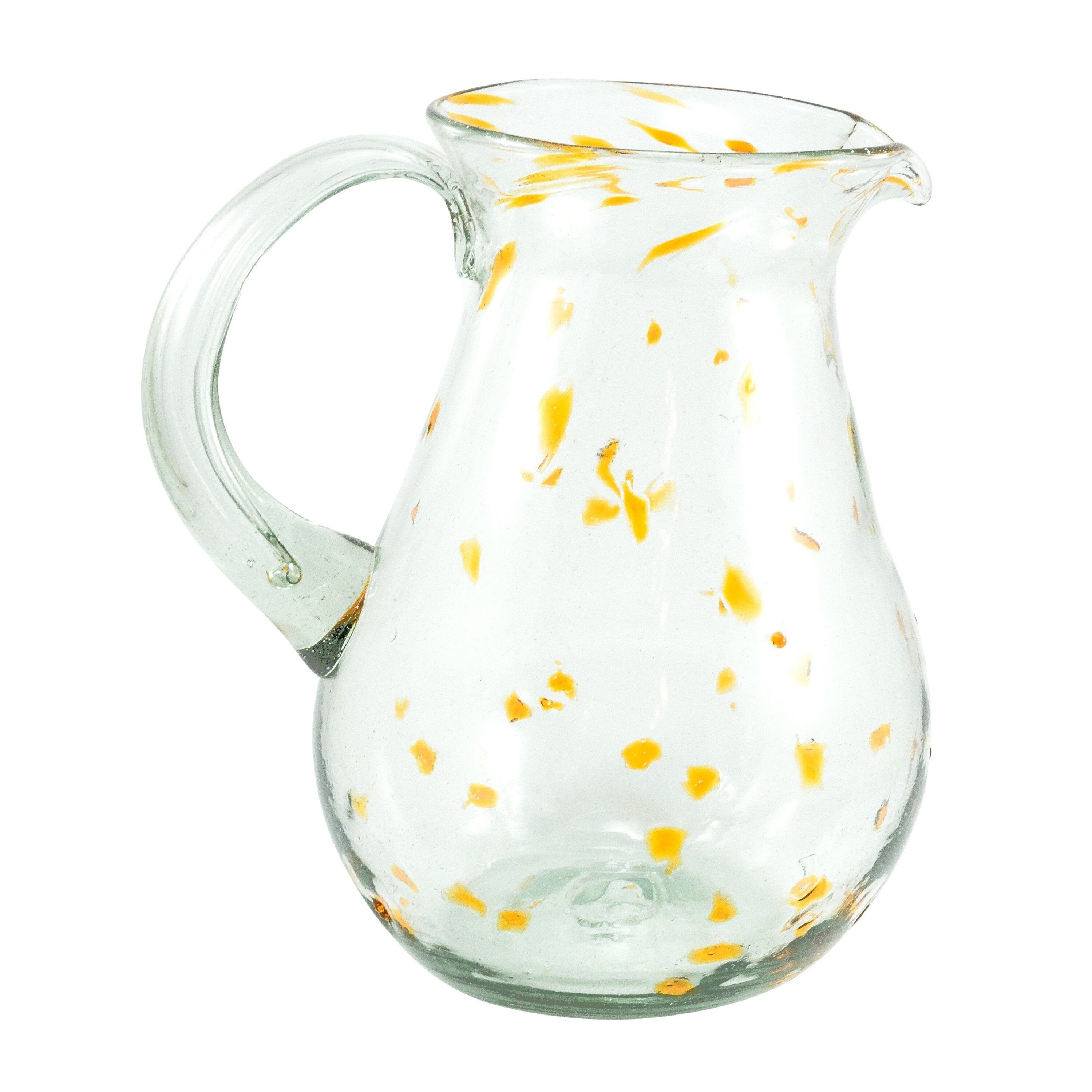 Glass jug DOTS orange pera large 2,000ml