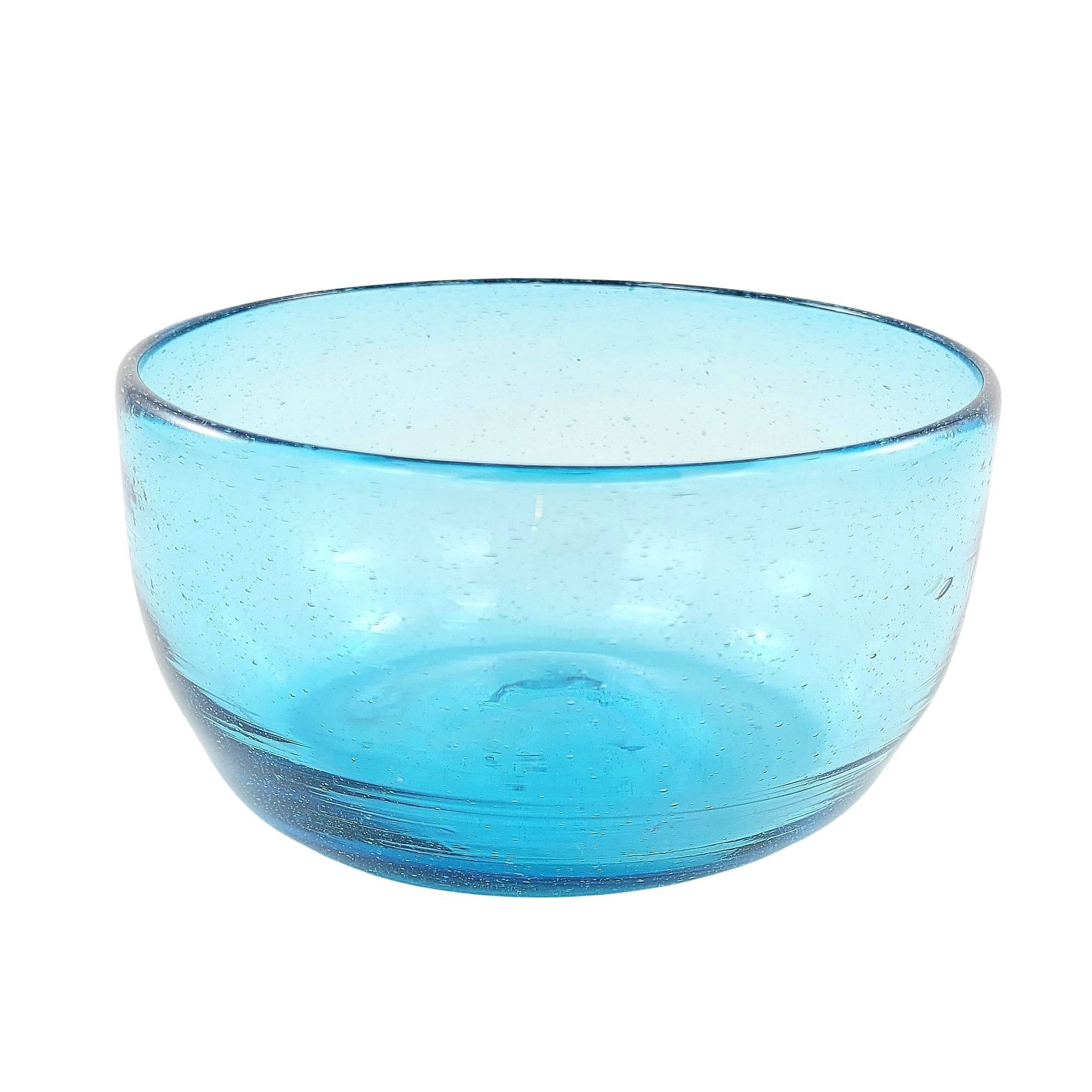 Saladier en verre transparent avec bord incrusté doré - Pour dessert