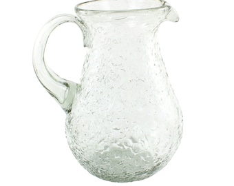 Glass mug CONFETTI clear pera large 2.000ml