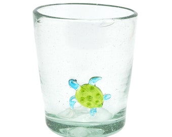 Drinking glass ICON TURTLE turtle lowball conical 250ml