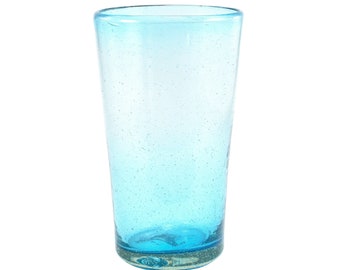 Drinking glass UNICOLOR turquoise highball conical 400ml
