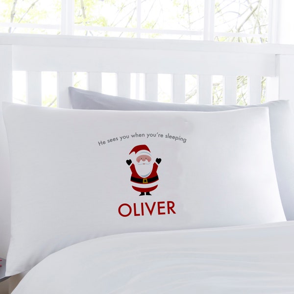 Christmas Pillowcase Etsy