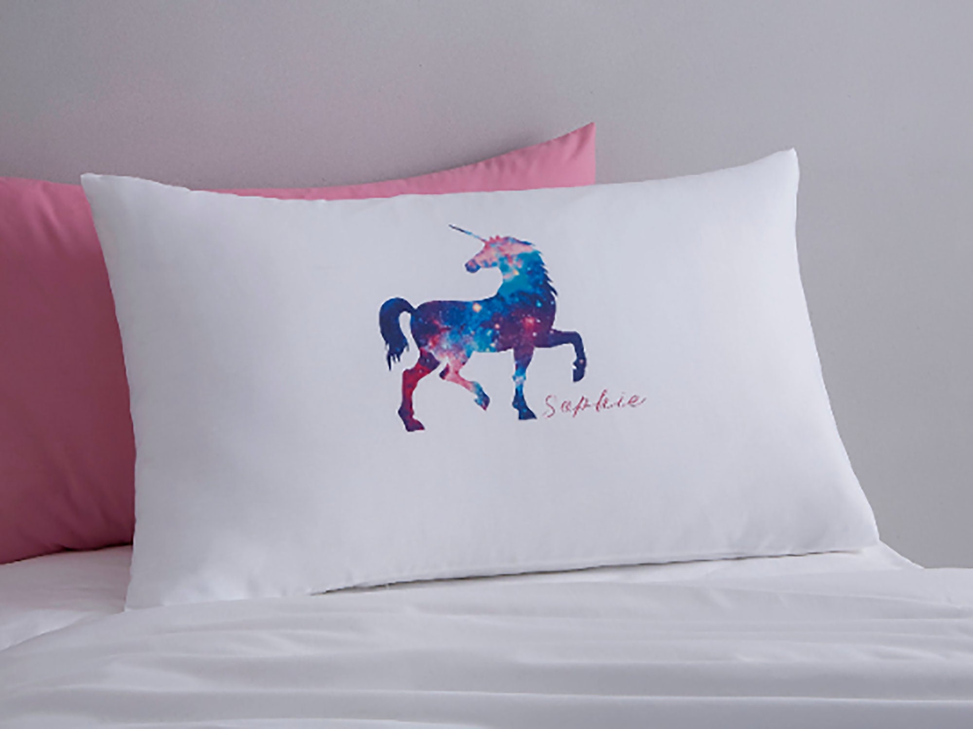 Unicorn Pillowcase Unicorn Custom Unicorn Pillow Case Etsy UK