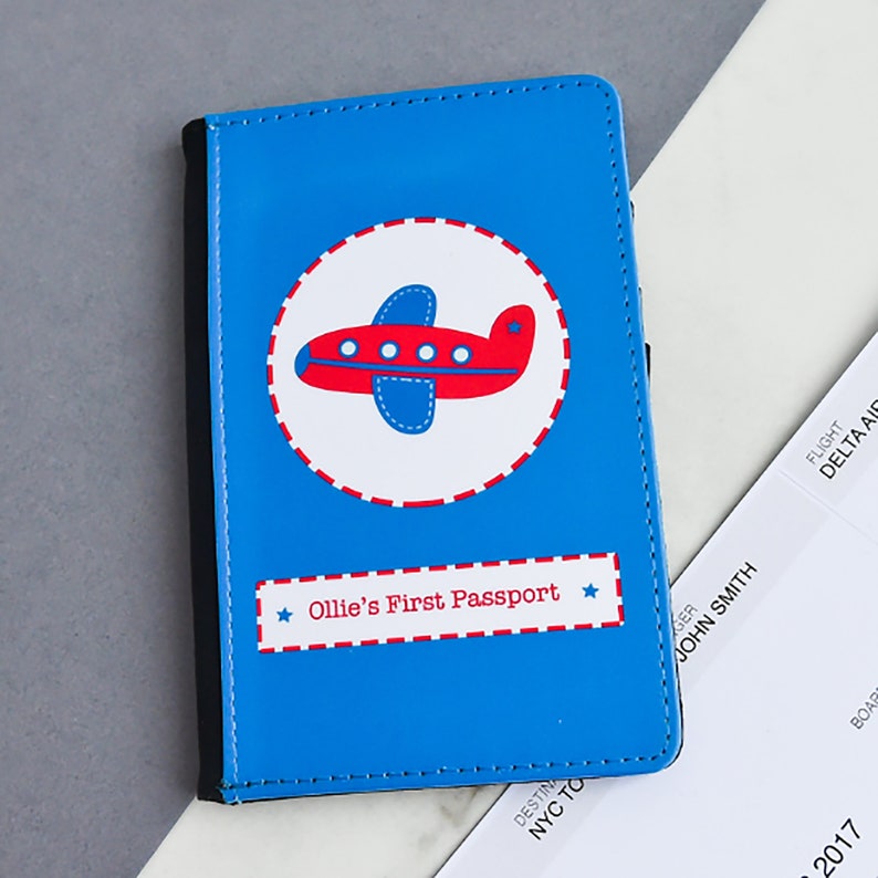 Passport Holder Children's Passport Cover Passport Cover Etsy