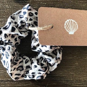 Leopard Scrunchie