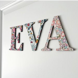 Liberty of London Wooden Wall Letter, 10cm Flat