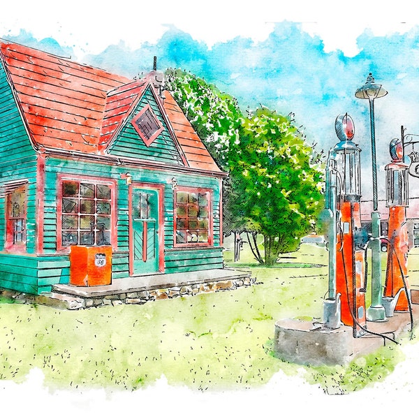 Filling Station Etsy