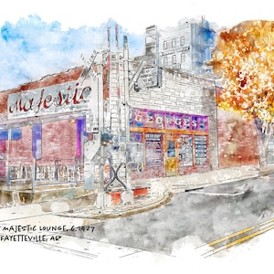 George’s Majestic Lounge, Fayetteville, Arkansas, Arkansas Art