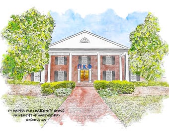 Pi Kappa Phi - Alpha Lambda Chapter - University of Mississippi Art Prints & Ornaments