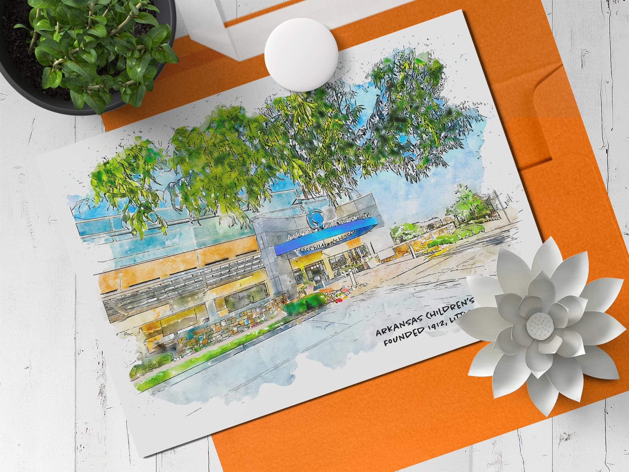 Arkansas Childrens Hospital // Art Prints Hospital Etsy