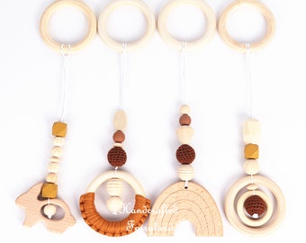 wooden baby gym etsy