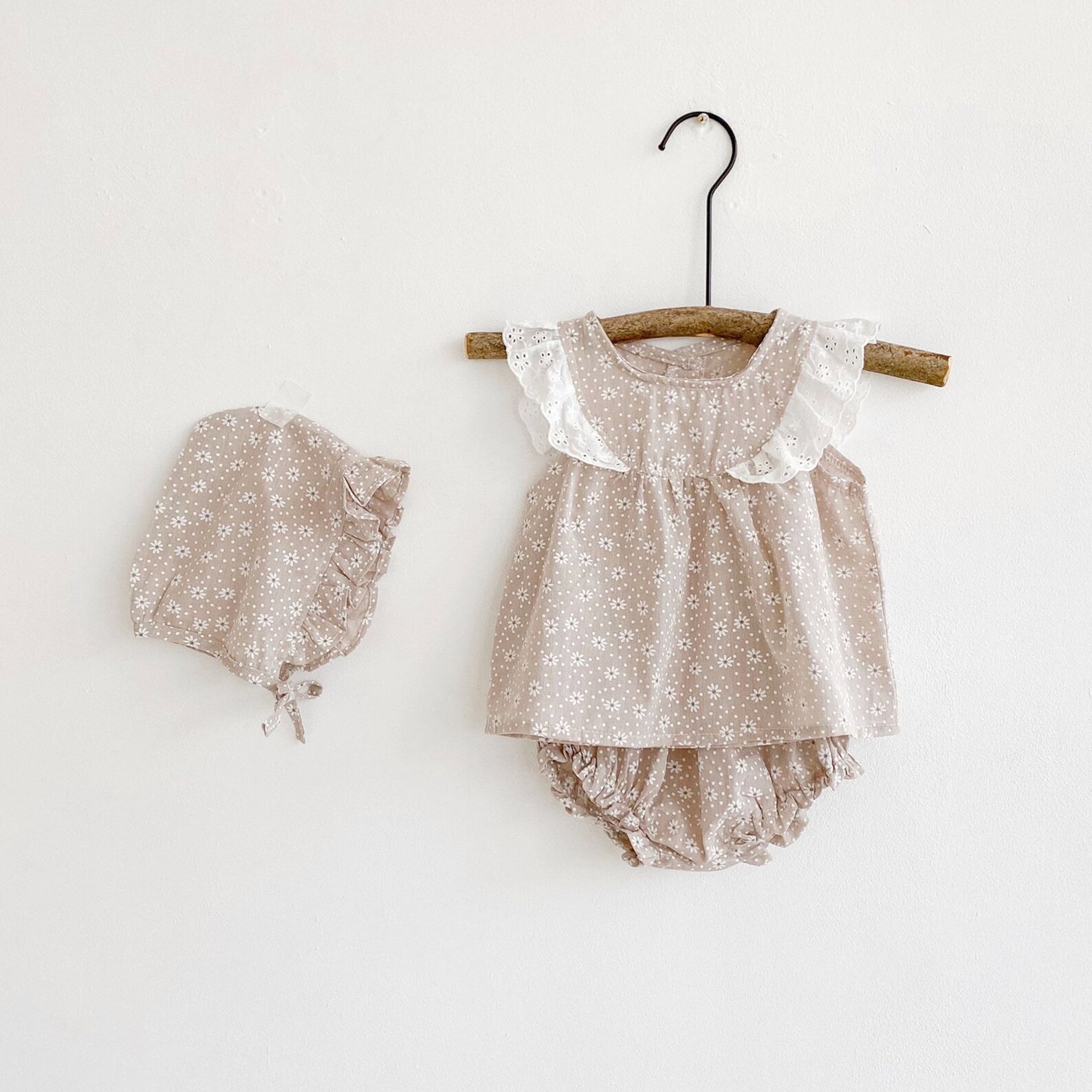 Daisy Babygirl Dress Floral Infant Girl Clothes Summer Baby Etsy