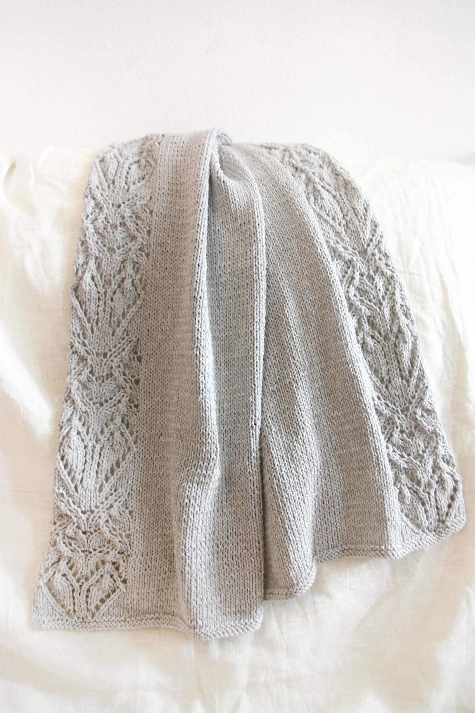 Knit baby blanket pattern Japanese pattern PDF Easy blanket Etsy