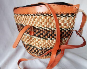 Afrikanische Handtaschen, Umweltfreundliche Kiondo/Chondo Korbtasche aus Kenia-Afrika