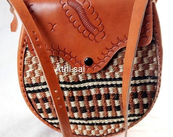 Sisal  Umhängtasche Boho Style.
