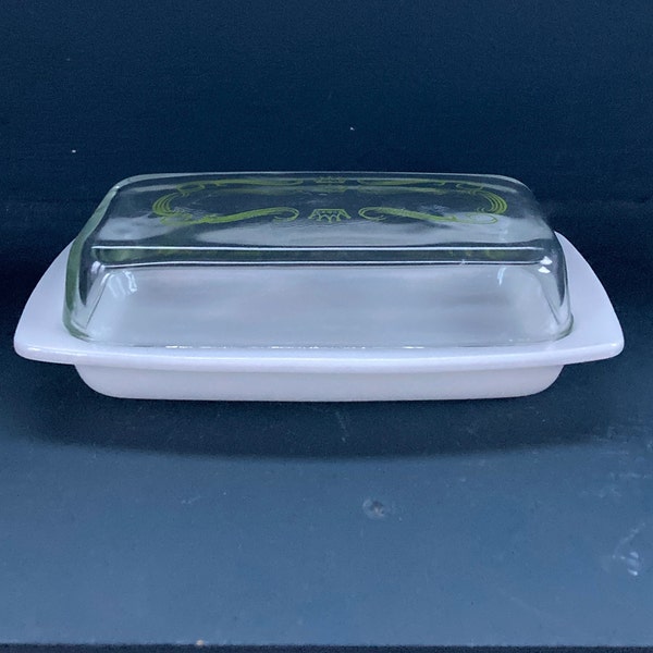 Retro Pyrex butter dish