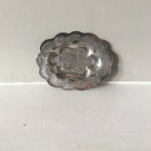 Vintage silver dish