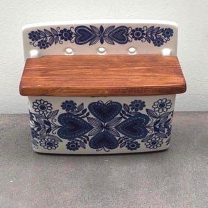 ARABIA Köökkiクッキ　塩入れ　ビンテージ Arabia Finland Salt Box - Etsy