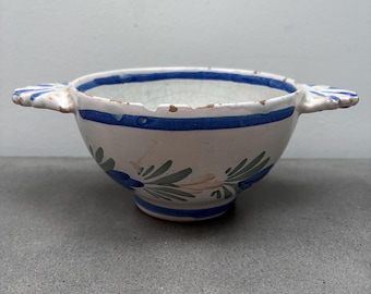 Vintage French Quimper pottery bowl
