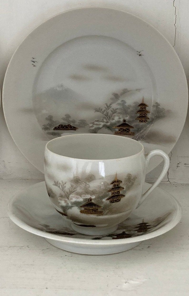 Japanese Porcelain Tea Set Etsy
