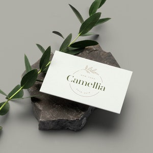 Premade Logo, Branding, Stamp Logo, Logo Design, Logo Design Custom, Premade Blogger Templates
