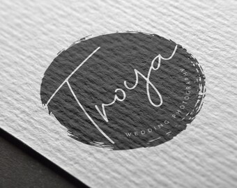 Premade Logo, Branding, Stamp Logo, Logo Design, Logo Design Custom, Premade Blogger Templates