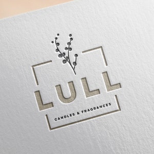 Premade Logo, Branding, Stamp Logo, Logo Design, Logo Design Custom, Premade Blogger Templates