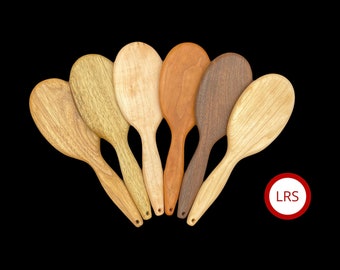 Paleta para nalgadas Mason - Elija entre 6 elegantes maderas nobles - Paleta estilo cepillo para el cabello de 26,7 cm (10,5") - Hecha a mano - Para nalgadas - Solo para adultos que den su consentimiento