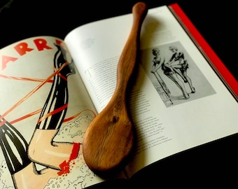 The Cruel Mistress by LRS - Elegant 14" Spanking Paddle - Your Choice of 6 Beautiful Hardwoods - Consenting Adults Only