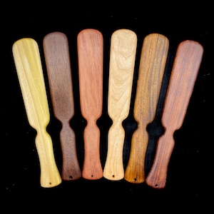 The Victorian Spanking Paddle - Your choice of 5 unique hardwoods - 13.5” Multi-Position Discipline Implement - Consenting adults only
