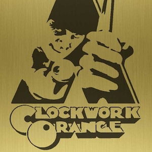 Clockwork Orange Wall Art. Movie Lover Gift, Metal Artwork. A Groundbreaking New Way to Display Your Preferred Art. Theater Decor, Poster