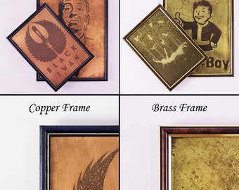 Frames for our Brass / Copper wall art series (Do not buy separately)