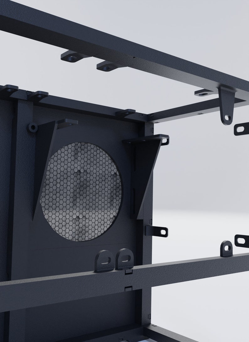 SFF Computer Case Stl for 3D Printing PC Super Form Factor 14.9L